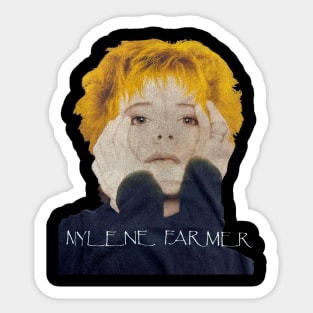 Mylène Farmer 80s Sticker